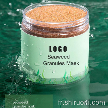 Soins de la peau sensible Masque de beauté au collagène naturel Traitement anti-rides de l&#39;acné Masque de granules d&#39;algues